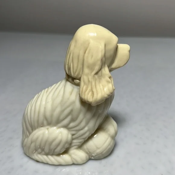Vintage Avon Patchwork Bottle. Cocker Spaniel empty - Picture 4 of 6